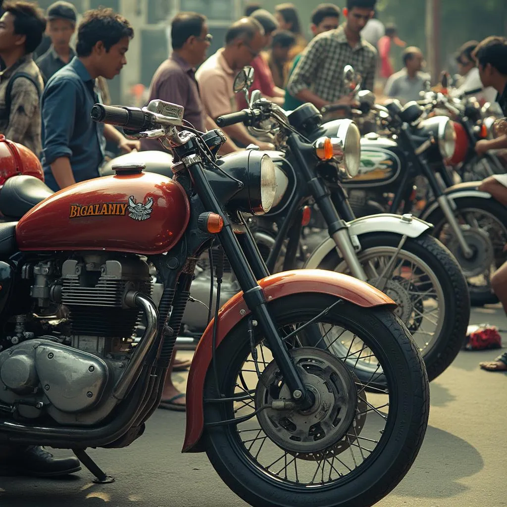 মোটরসাইকেল মেলায় আমাদের স্টল