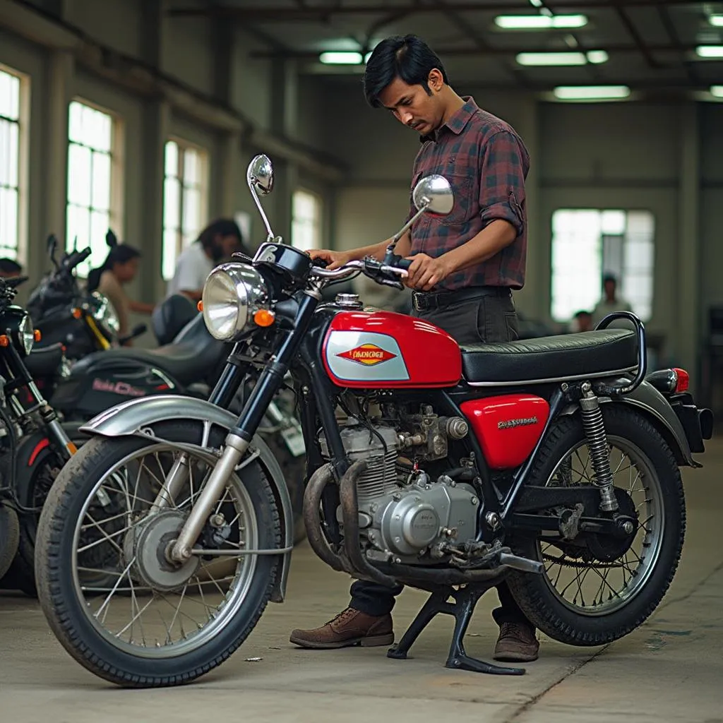 মোটরসাইকেল পরীক্ষা